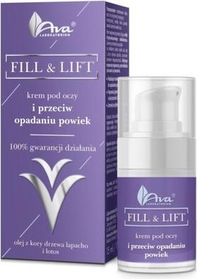 AVA Laboratorium Fill & Lift Eye Cream And Anti-Drooping Eyelid 15Ml (15 ml)