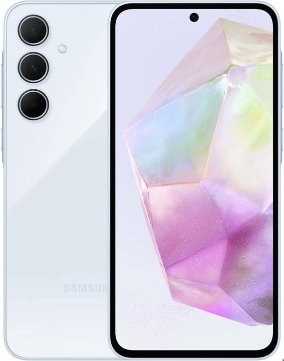 Samsung Galaxy A35 (256 GB, Awesome Iceblue, 6.60", SIM + eSIM, 50 Mpx, 5G)
