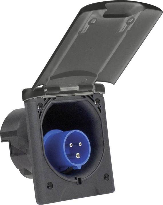 Actual product image As - Schwabe AS Schwabe 62472 CEE-CARA feed-in plug 16 A 230 V 1 pc. (CEE 7/4)