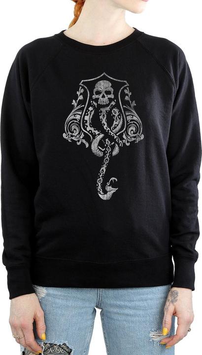 Actual product image Womens/Ladies Dark Mark Crest Sweatshirt (M)
