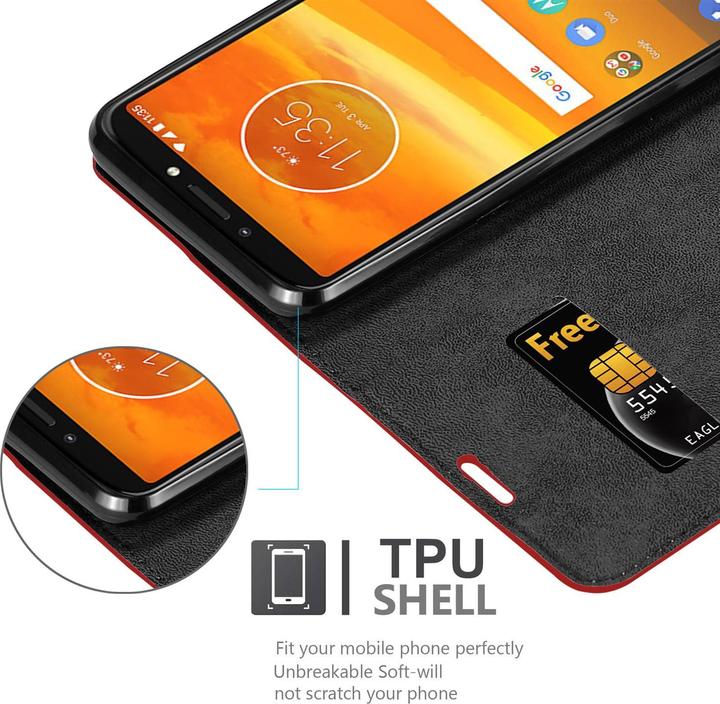 Image du produit Cadorabo Couverture (Motorola Moto E5 Plus)