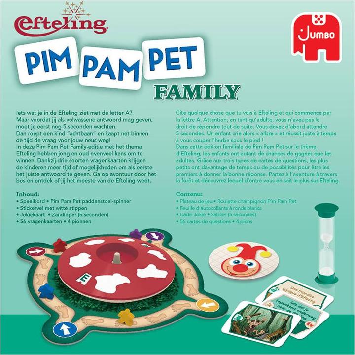 Productafbeelding Jumbo Pim Pam gezelschapsdieren Efteling (Nederlands)