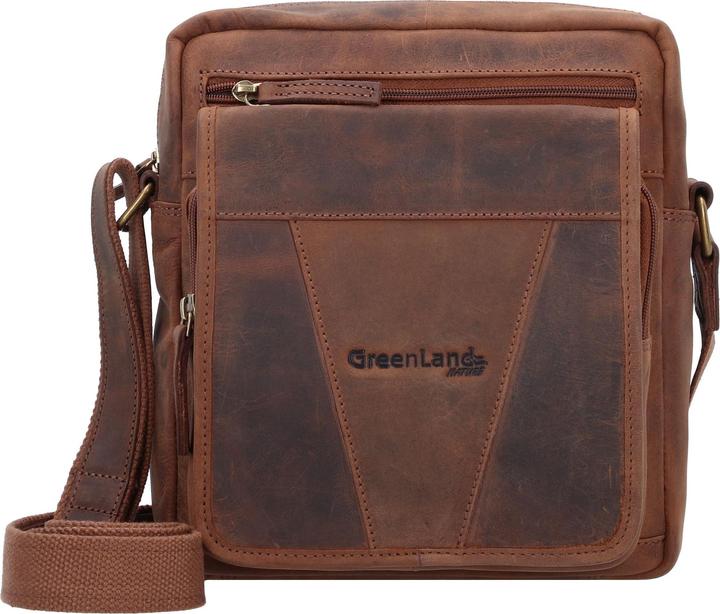Greenland Nature Montenegro Umhängetasche RFID Leder 22 cm