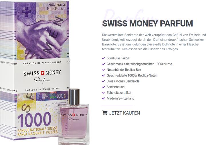 Produktbild Chopard Swiss Money (Eau de Toilette, 50 ml)