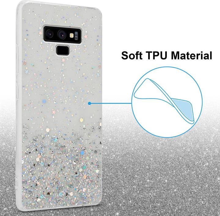Image du produit Cadorabo Couverture TPU paillettes scintillantes (Samsung Galaxy Note 9)