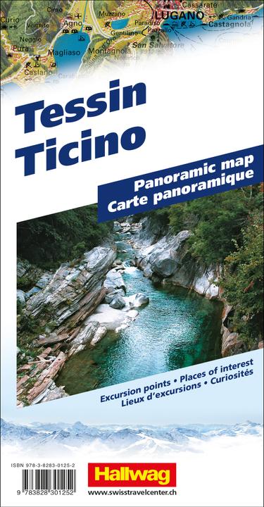 Produktbild Tessin Panoramakarte. 1:0