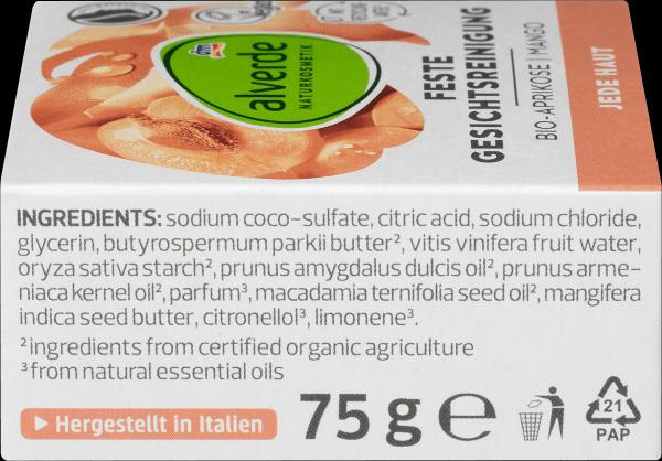 Immagine prodotto dm alverde Pulizia del viso solida Qualsiasi pelle (Gel)