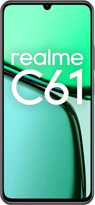 Produktbild realme C61 6Gb 128Gb 6.7' Dual Sim (128 GB, Green, 6.74", 50 Mpx, 4G)