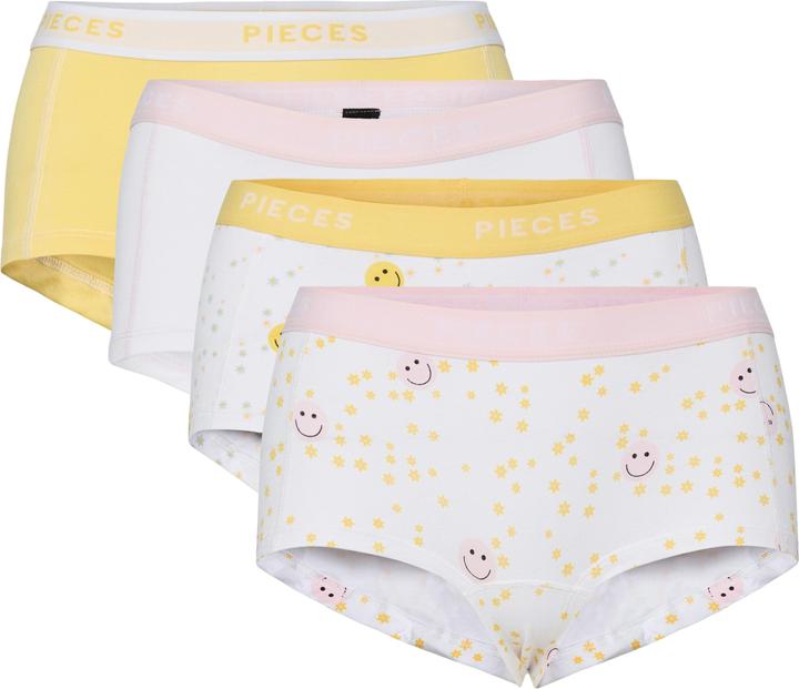 Image du produit Pieces PCLOGO 4er-Pack Boxershorts (S, paquet de 4)