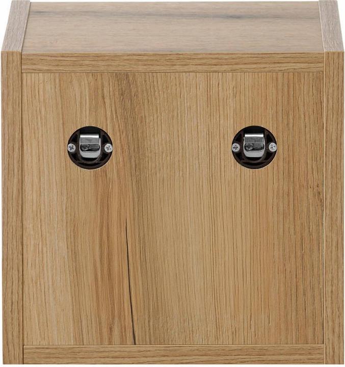 Immagine prodotto En.Casa Mensola da bagno Newport 27x25x21 cm in rovere (27 x 25 x 21 cm)