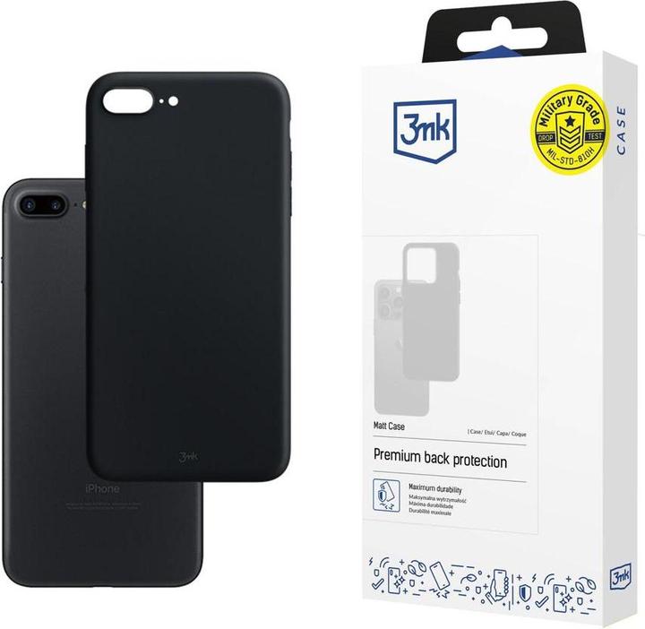 Immagine prodotto 3MK Apple iPhone 7 Plus/8 Plus - Custodia nera opaca (Apple iPhone 7 Plus)