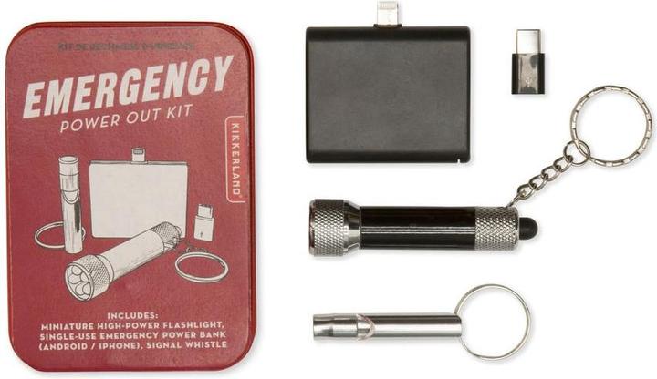 Kikkerland Emergency Power Out Kit