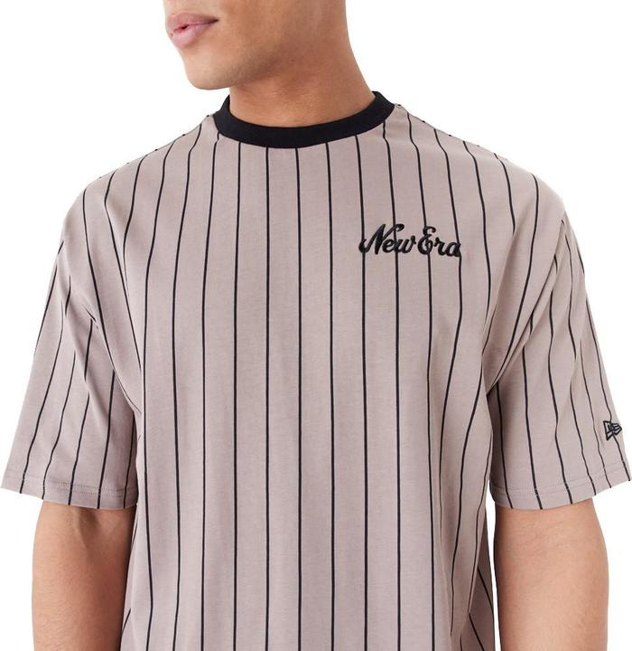 Produktbild New Era Oversized Shirt - PINSTRIPE ash brown - XL (XL)