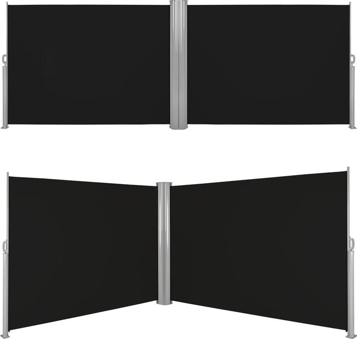 Produktbild tectake Doppel Seitenmarkise (1 m)