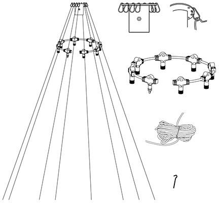 Produktbild Star Trading System LED Extra, Fahnenmast-Vorrichtung (5 m)