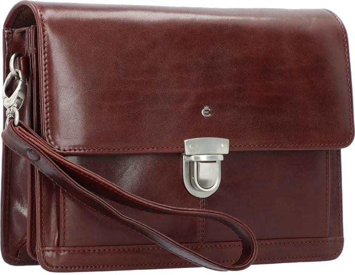 Actual product image Esquire Toscana leather wrist bag 24.5 cm