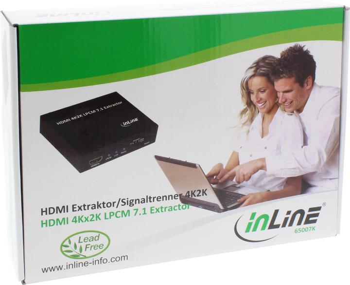 Actual product image InLine Extractor/signal isolator (TOSLINK)