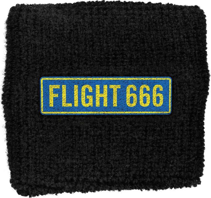 Immagine prodotto Iron Maiden Flight 666 Polsino in Tessuto (20% elastan, 80% cotone)