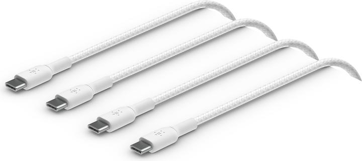 Produktbild Belkin USB-C to USB-C Braided PVC 2m Twin Pack (2 m, USB 2.0)