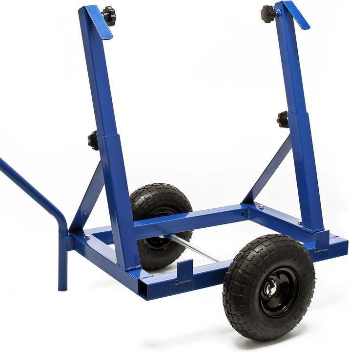 Produktbild XPOtool Plattenwagen 200kg 280-830mm Luftreifen Plattenkarren Transportwagen (200 kg)