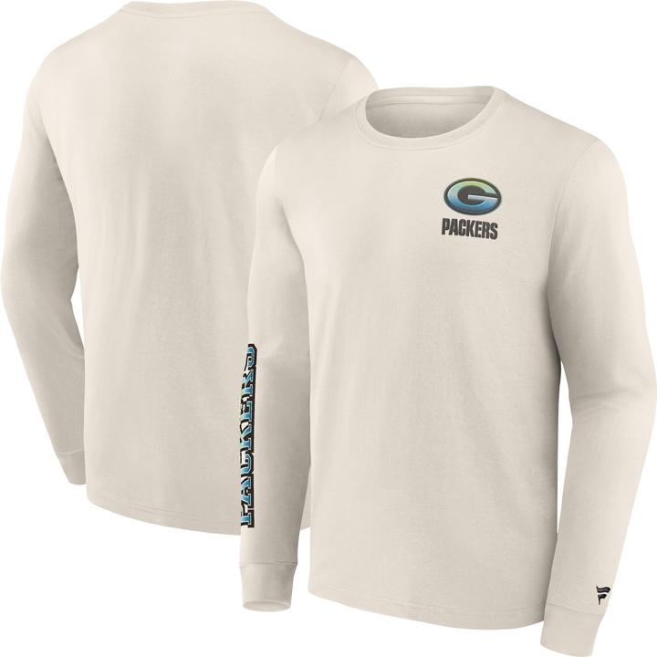 Fanatics Green Bay Packers Gradient LS Crew T-Shirt M (M)