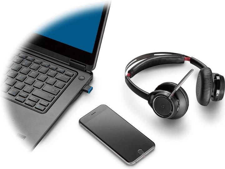 Produktbild Poly Voyager Focus UC B825 (Kabellos, USB-A)
