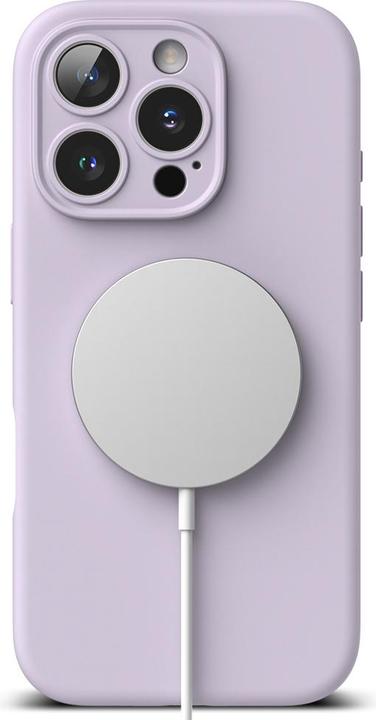 Produktbild Ringke Case for iPhone 16 Pro Max SILICONE MAGNETIC LIGHT PURPLE (Apple iPhone 16 Pro Max)