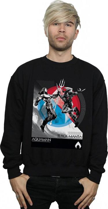 Image du produit - Sweat AQUAMAN VS BLACK MANTA - Homme (XXL)