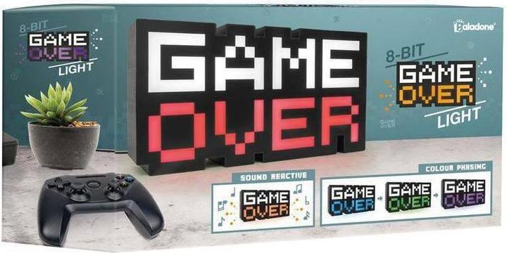 Productafbeelding Paladone Products 8-BIT lamp Game Over