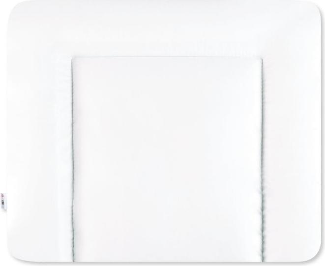 Julius Zöllner Softy Wickelauflage 65/75, Folie Uni Weiss (85 x 75 cm)