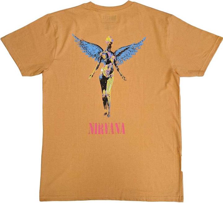Immagine prodotto Nirvana In Utero Angel Maglietta Stampa posteriore Adulto Unisex (XL)