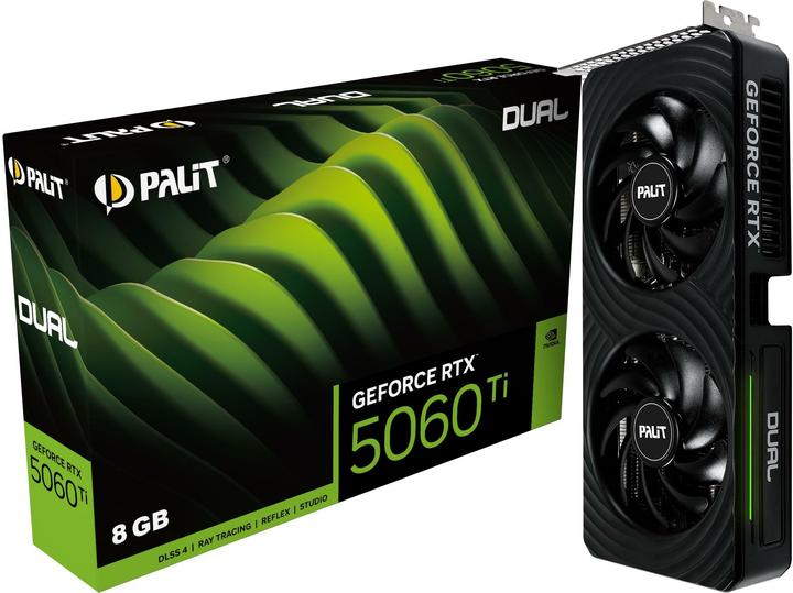 Actual product image Palit VGA RTX5060TI 8GB Dual (8 GB)