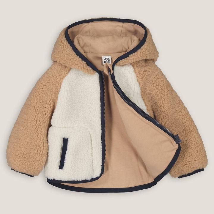 Immagine prodotto La Redoute Collections Giacca con cappuccio in pile Teddy (102)