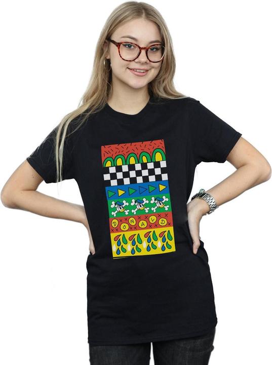 Image du produit Disney - T-shirt DONALD DUCK VINTAGE PATTERN - Femme (S)