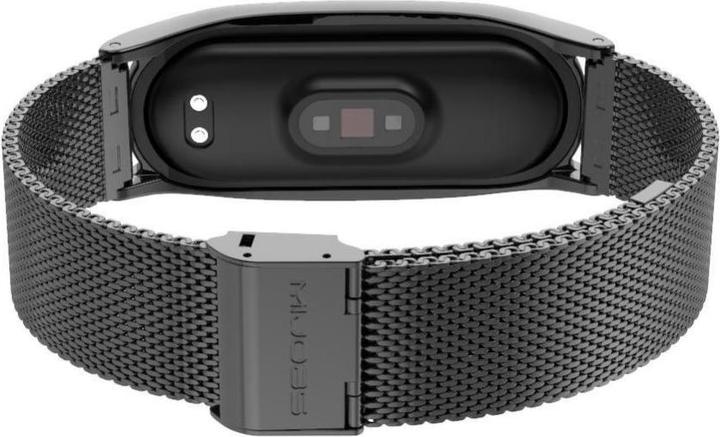 Image du produit Tech Išmaniosios apyrankės Xiaomi Mi Smart Band 5/6 dirželis, Juodos spalvos (Acier inoxydable, Xiaomi Mi Smart Band 5)