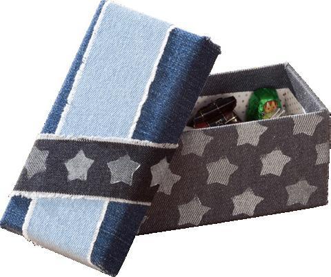 Produktbild Folia Stoff Jeans selbstklebend, 4 Blatt