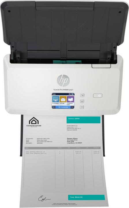Produktbild HP ScanJet Pro N4000 snw1 (USB, LAN, WLAN)
