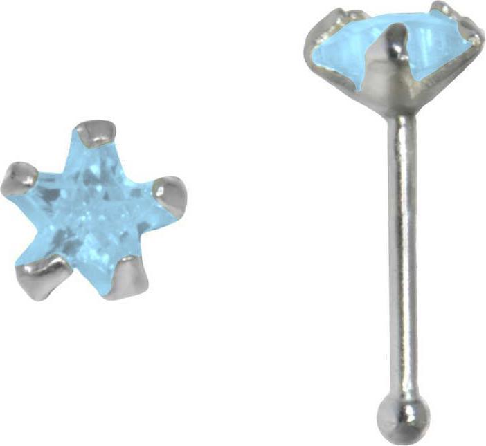 Actual product image Bijouteria Nose piercing (Silver 925, Zirconia)
