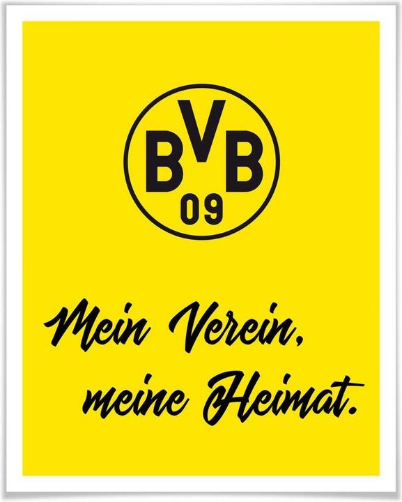 Produktbild Borussia Dortmund BVB Mein Verein, meine Heimat (40 x 50 cm)