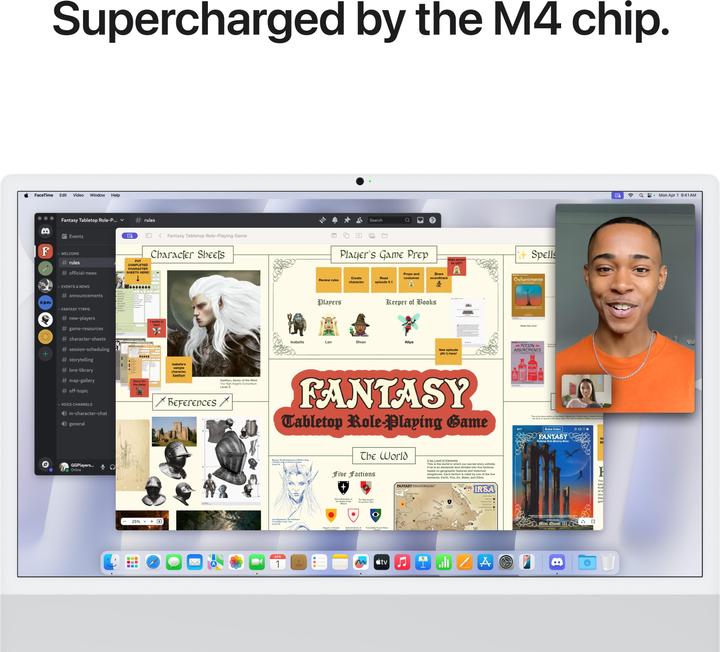 Actual product image Apple iMac 2024 (M4, 16 GB, 512 GB, Apple M4 10-Core)