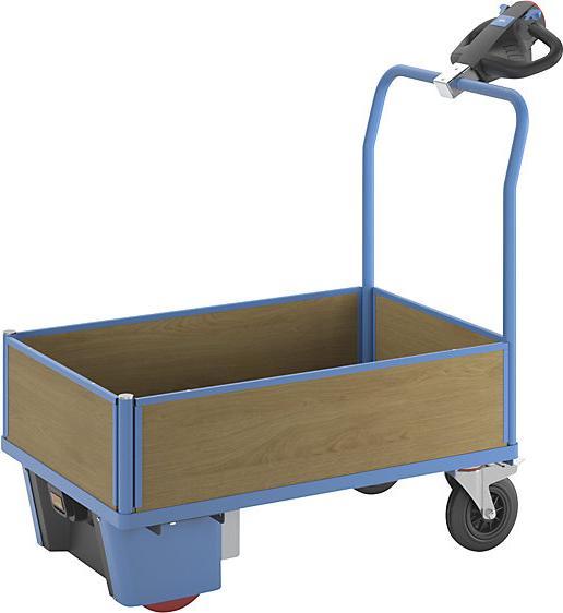 Produktbild eurokraft pro Plattformwagen mit Elektroantrieb (500 kg)