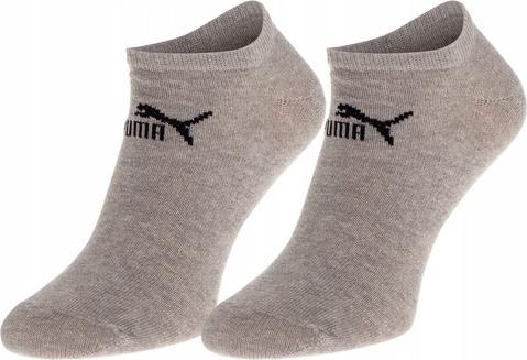 Immagine prodotto Puma Sneaker Invisible Sneaker Boot Socks (3 Pack), Unisex, Grigio/Bianco/Nero, 9-11 (43 - 46)