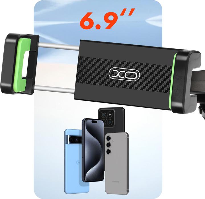 Produktbild xO Autohalterung C117 schwarz mit Saugnapf