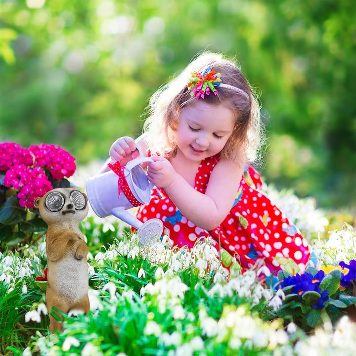 Produktbild Relaxdays Gartenfigur Erdmännchen