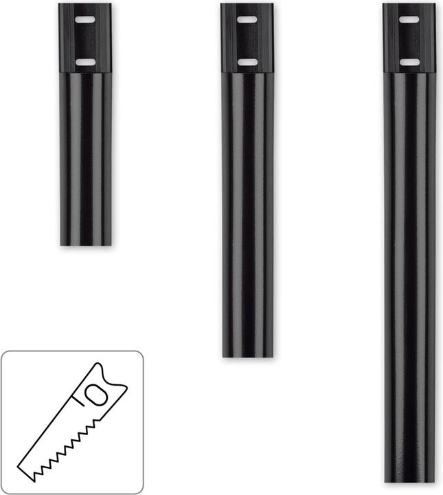 Actual product image Hama Aluminium cable duct, half round (Duct, 110 cm)
