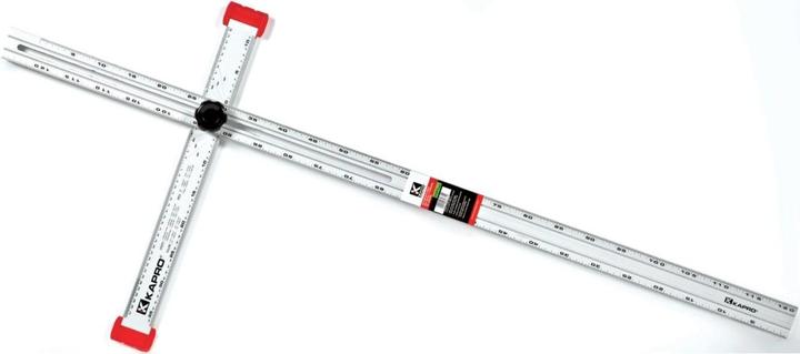 Actual product image Kapro Adjustable T-shaped ruler 120 cm (M, Toll)