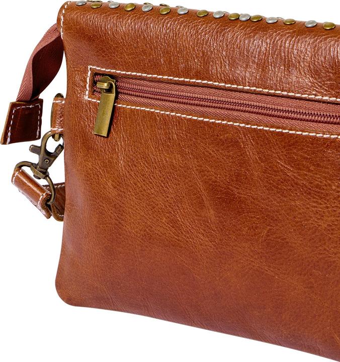 Produktbild Joe Browns Studded Washed Leather Crossbody Bag