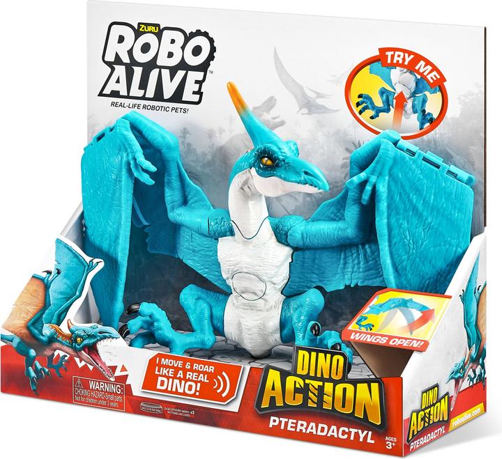 Produktbild Zuru ROBO ALIVE Dino Pterodactyl Action S1, Mehrfarbig, 7173