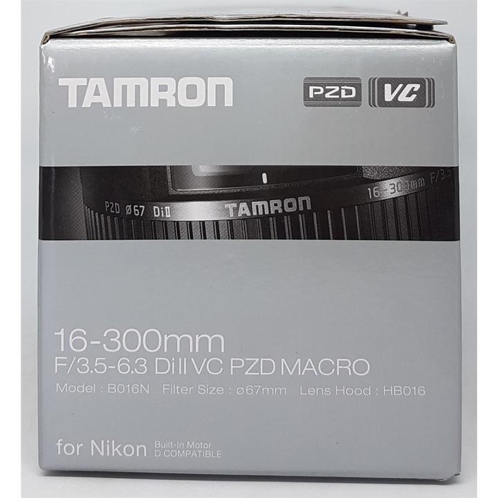 Produktbild Tamron 16-300mm f/3.5-6.3 Di II VC PZD, Nikon F (Nikon F, APS-C / DX)