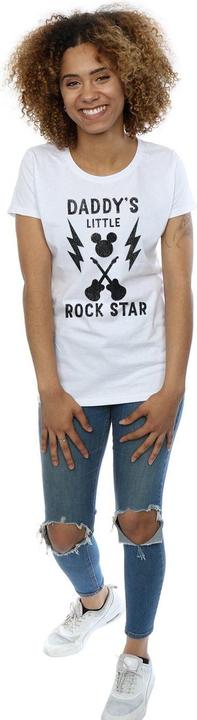 Immagine prodotto Disney Mickey Mouse Daddy's Rock Star Maglietta Donna (S)